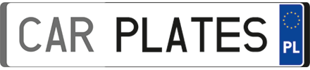 CAR PLATES Agnieszka Szczepańska - logo