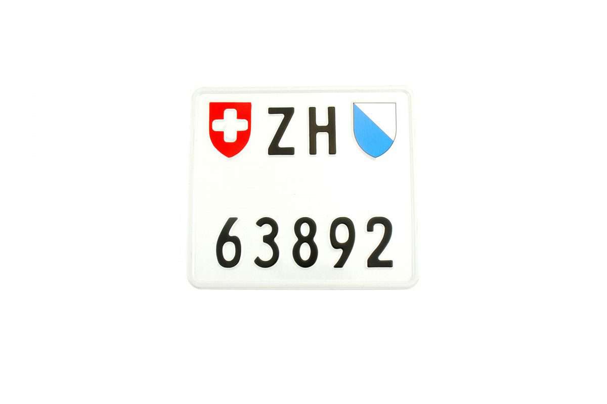 szwajcarskie tablice rejestracyjne